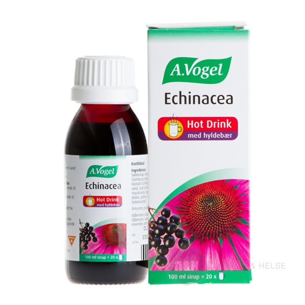 Echinacea Hot Drink med Hyldeb�r